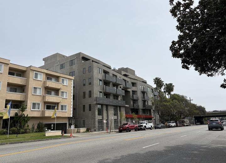 New apartment complex unwrapped at 2450 S. Barrington Ave. in Sawtelle