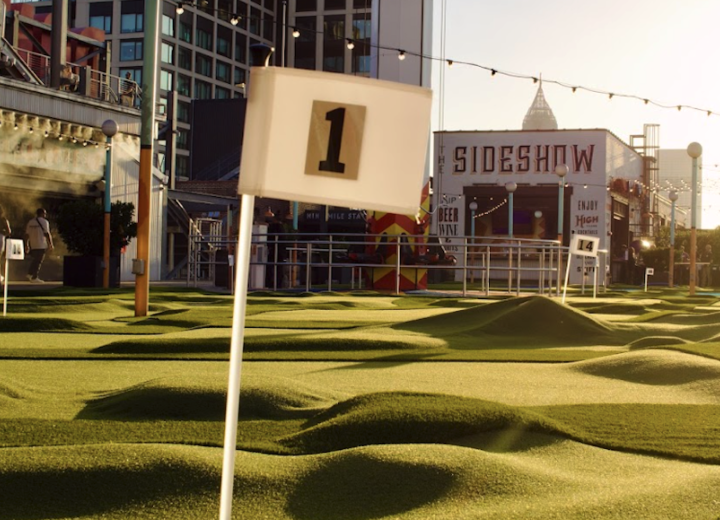 Images: Ponce City Market reveals new rooftop golf course for spring