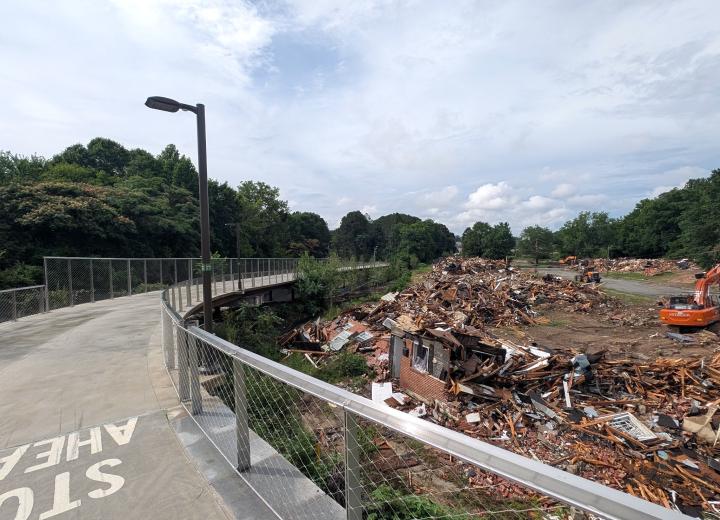 Images: Apartment complexes neighboring Atlanta Beltline bulldozed