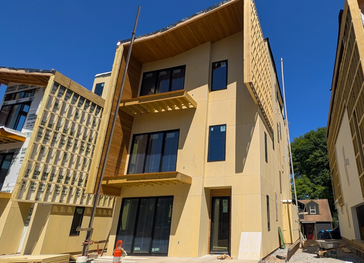 Images: Modern makeover of Old Fourth Ward corner in full swing