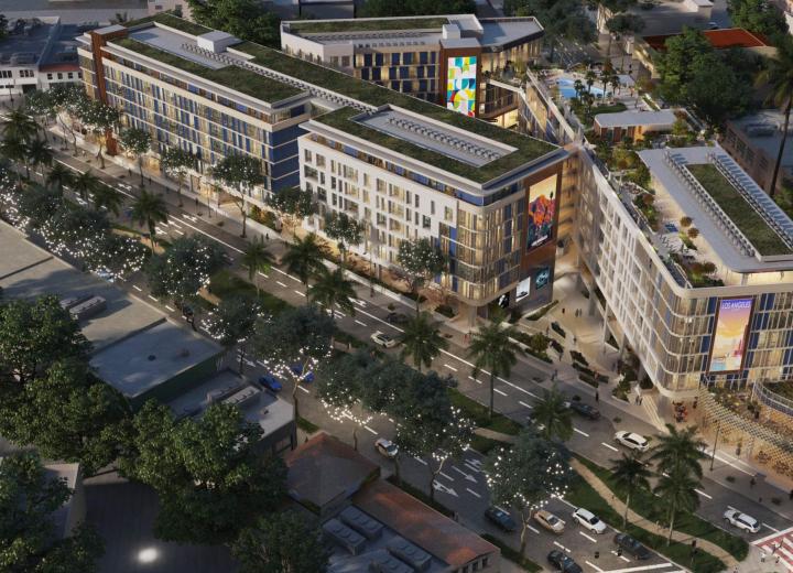 New plan unveiled for West Hollywood's Melrose Triangle development