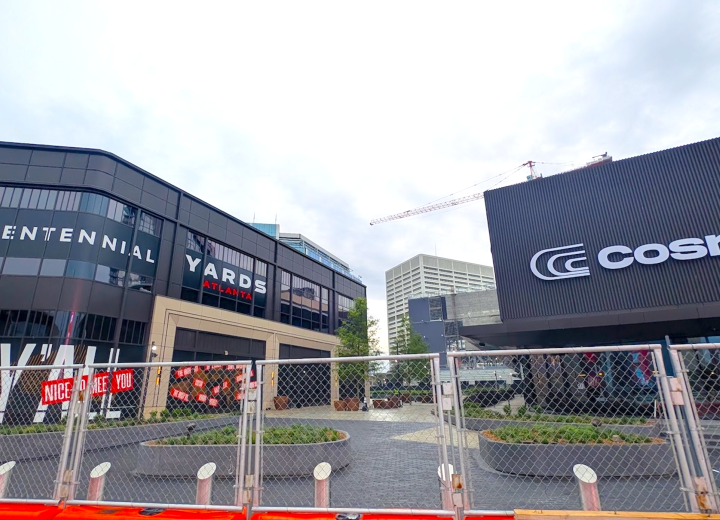 Photos: Centennial Yards to become massive pop-up during World Cup