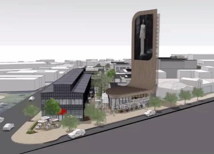 Developer rolls out new plan for stalled Robertson Lane site in West Hollywood