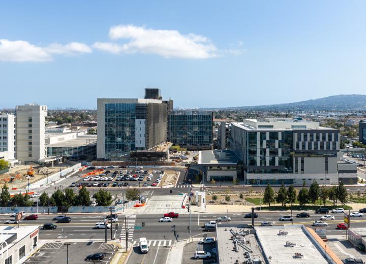 Flying over Harbor-UCLA Medical Center's $1.8B expansion