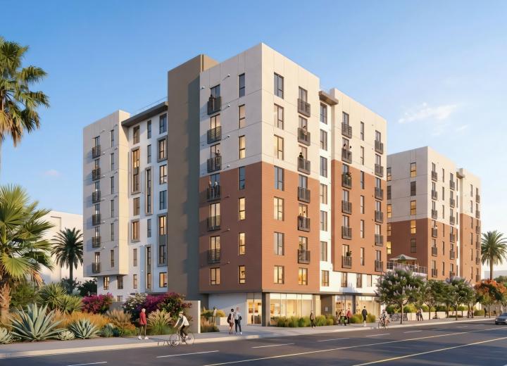 More affordable housing underway at 21300 W. Oxnard St. in Warner Center