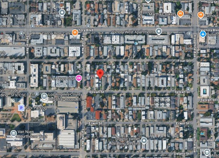 Affordable housing under construction at 14243 Sylvan St. in Van Nuys