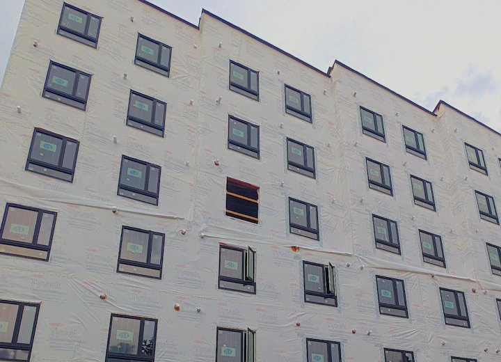 Crane Watch: ATL Civic Center redevelopment's first piece tops out
