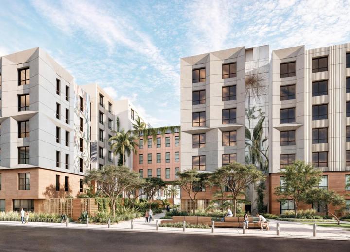 Norwalk Civic Center revamp takes shape on Imperial Highway