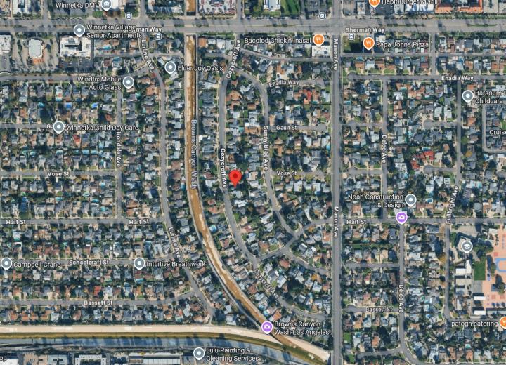 Small lot homes proposed at 7032 Cozycroft Ave. in Winnetka