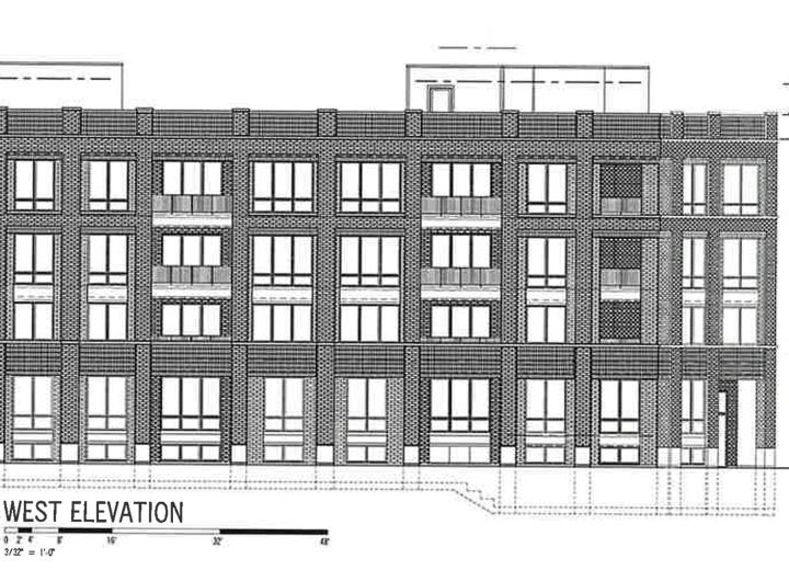 Residential development proposed at 2343 N. Damen
