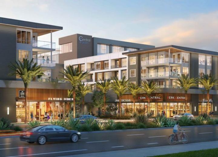 Mixed-use complex pushing dirt at 1801 E. 4th Street in Santa Ana